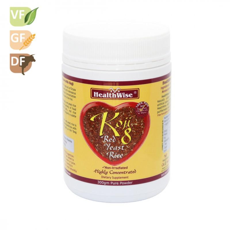 HealthWise Koji8 Red Yeast Rice