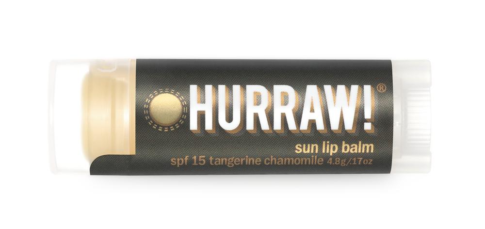 Hurraw! Lip Balm SPF15 Tangerine Chamomile