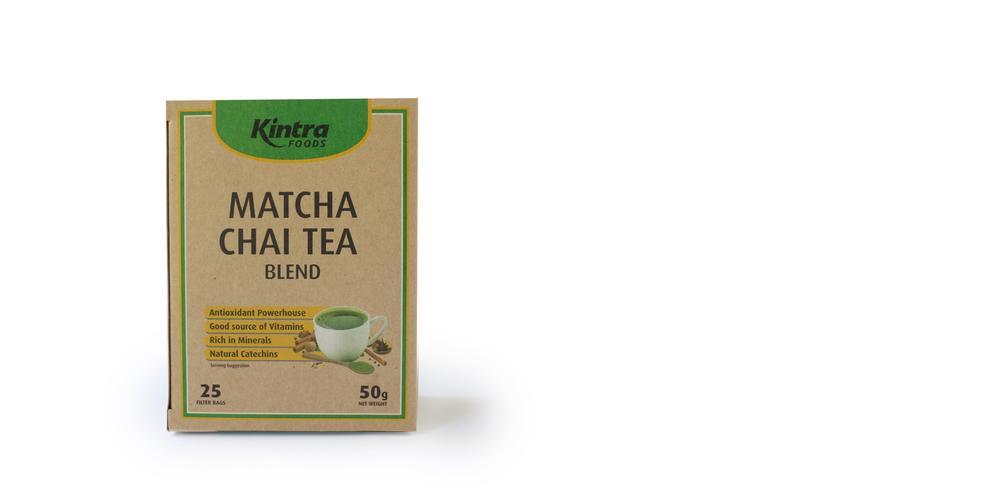Kintra Foods Matcha Chai (25 Teabags)