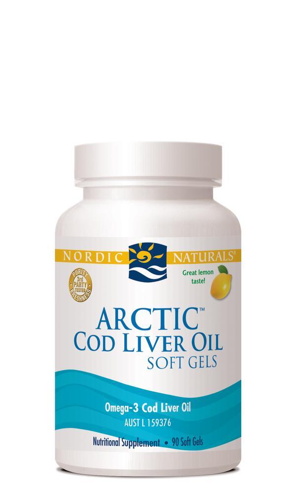 Nordic Naturals Arctic Cod Liver Oil Soft Gels