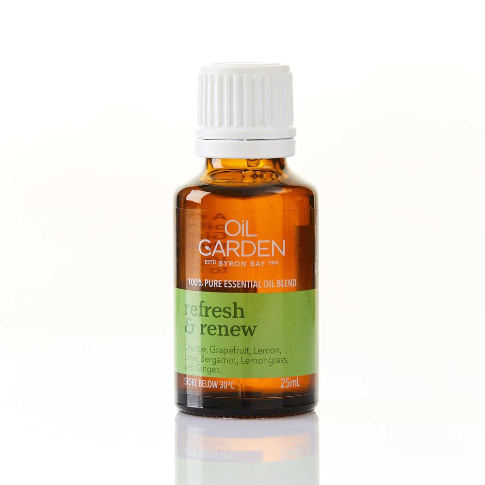 The Oil Garden Essential Oil Blend  Refresh &amp; Renew