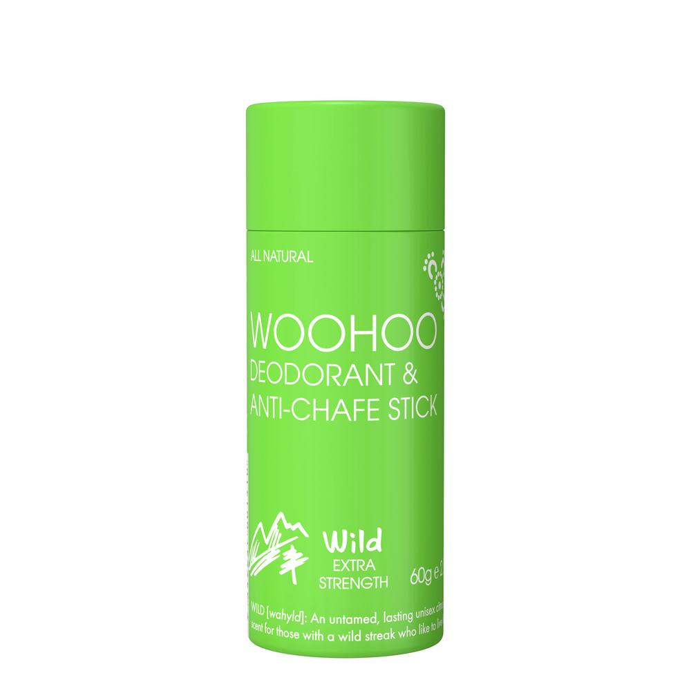 Woohoo Deodorant &amp; Anti-Chafe Stick Wild