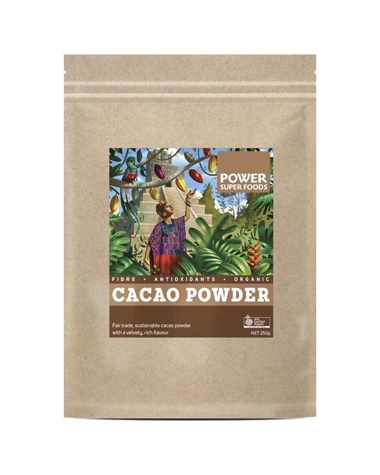 Power Super Foods Cacao Powder - Kraft
