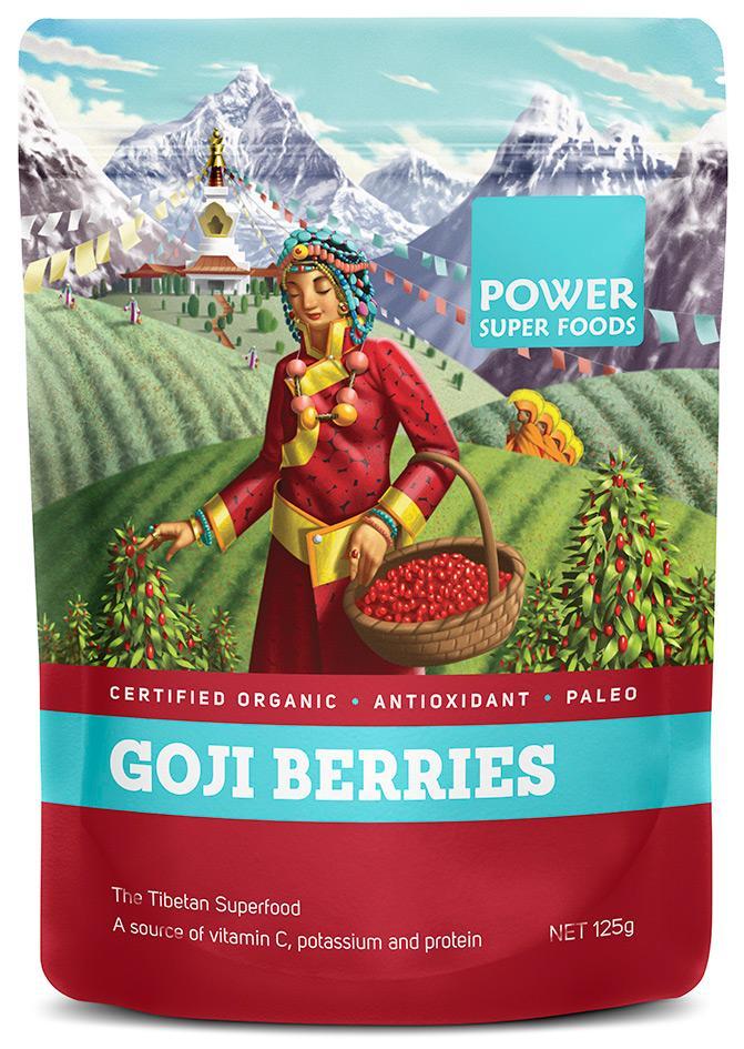 Power Super Foods Organic Goji Berries