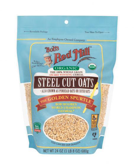 Bob's Red Mill Steel Cut Oats Organic