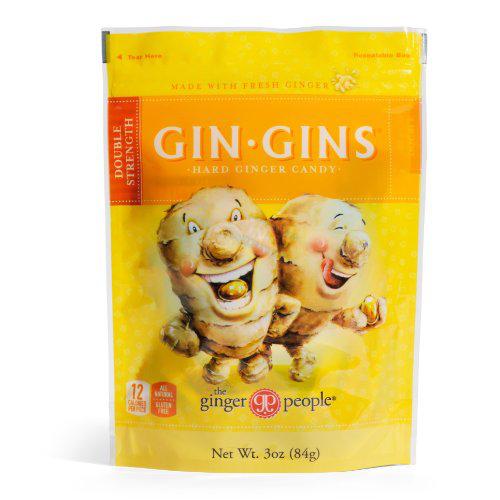 The Ginger People Gin Gins Ginger Candy Hard Double Strength