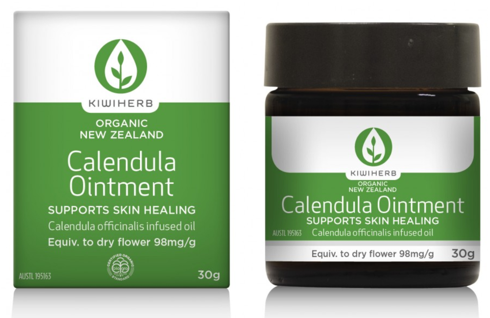 KiwiHerb Organic Calendula Healing Balm 28g