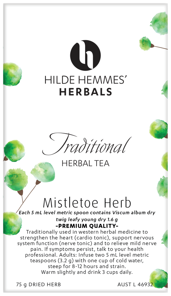 Hilde Hemmes Tea Mistletoe Herb Loose Tea