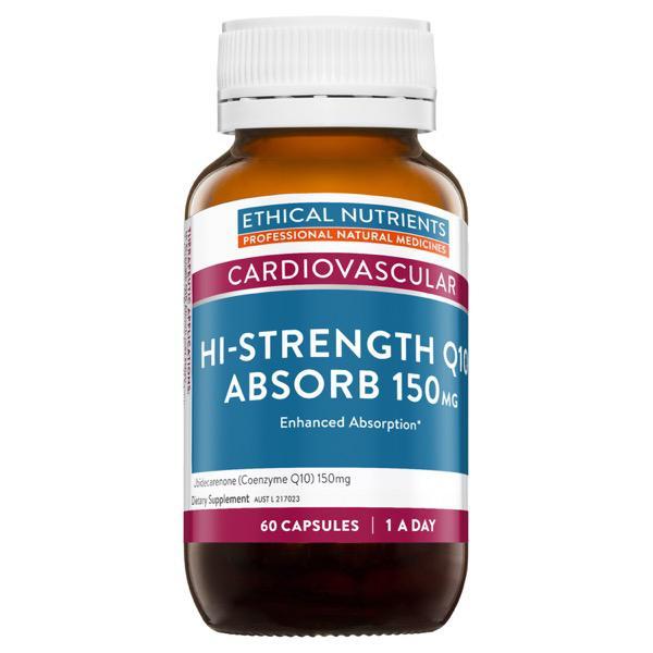 Ethical Nutrients Hi-Strength Q10 Absorb 150mg