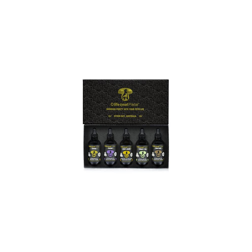 Life Cykel Biohacker Set of 5 Mushroom Extracts