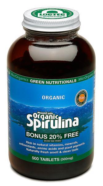 Green Nutritionals Mountain Organic Spirulina