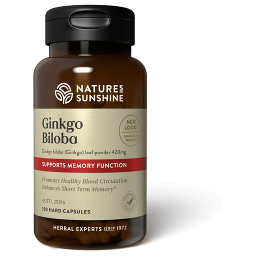 [25069068] Nature's Sunshine Ginkgo Biloba 420mg