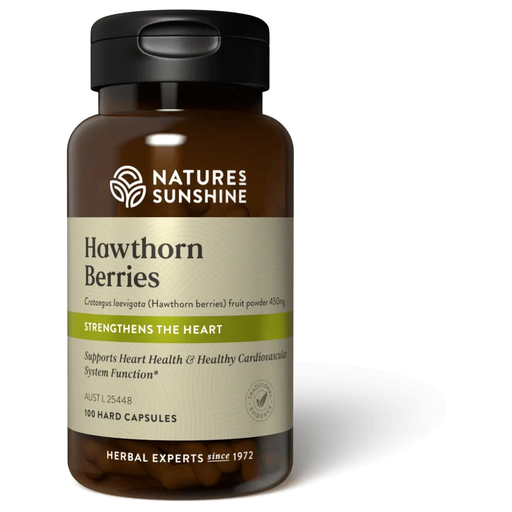 [25069129] Nature's Sunshine Hawthorn Berries 450mg