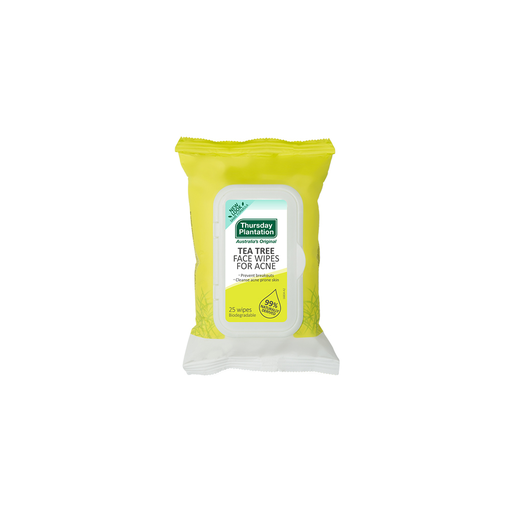 [25231595] Thursday Plantation Face Wipes for Acne