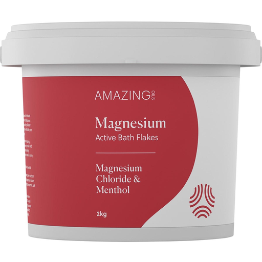 [25355154] Amazing Oils Magnesium Active Bath Flakes Magnesium Chloride &amp; Menthol