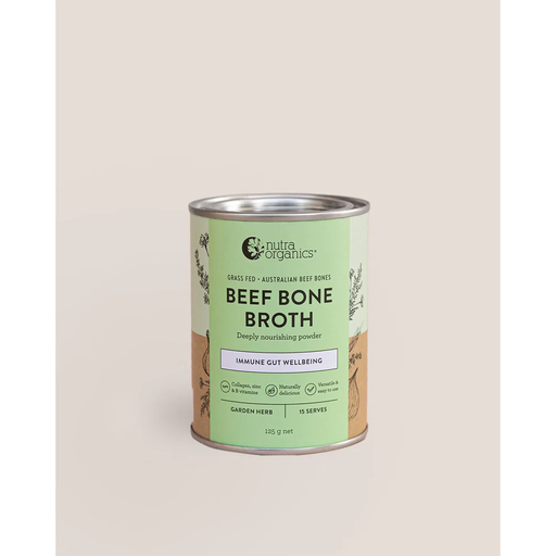 [25272826] NutraOrganics Beef Bone Broth Powder Garden Herb