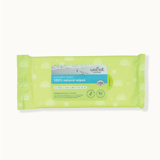 [25110142] Wotnot 100% Natural Wipes (Soft Pack Travel Case Refill)