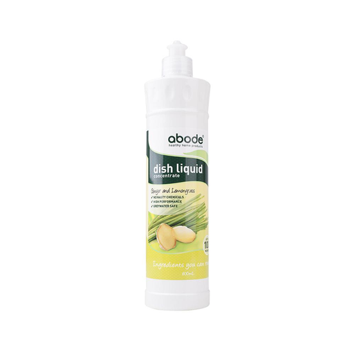 Abode Dish Liquid Concentrate Ginger &amp; Lemongrass