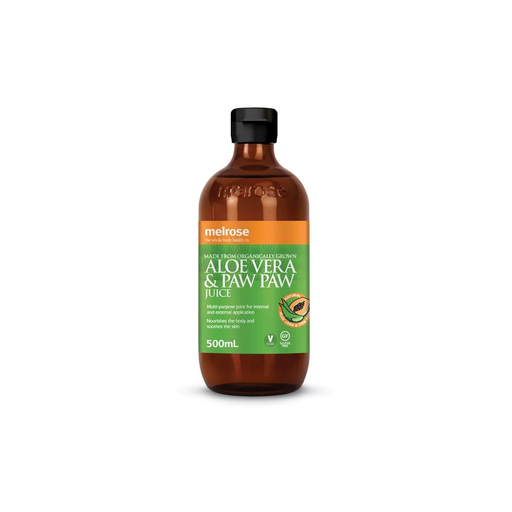 [25220926] Melrose Organic Aloe Vera &amp; Paw Paw Juice