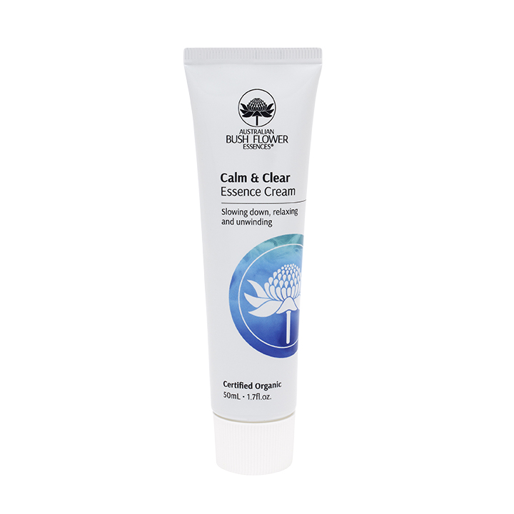 Aust Bush Flower Essences Organic Calm &amp; Clear Moisturiser