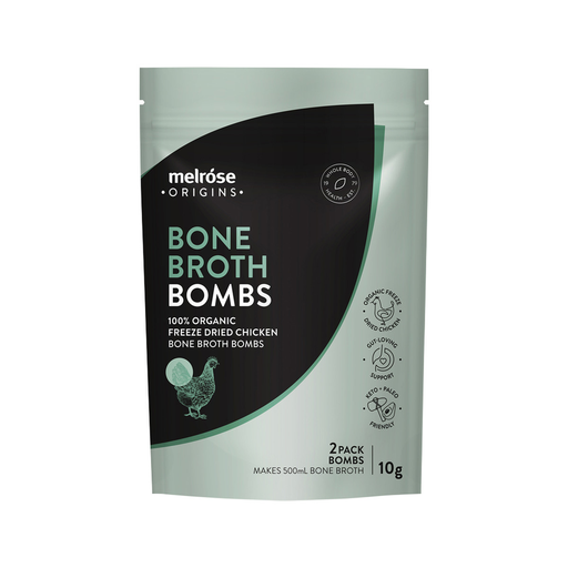 Melrose Origins Bone Broth Bombs 100% Organic Freeze Dried Chicken (5g)