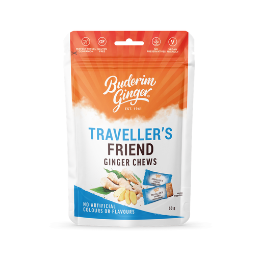 [25375466] Buderim Ginger Traveller's Friend Ginger Chews
