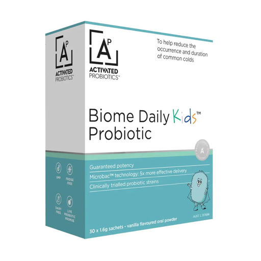 [25377125] Activated Probiotics Biome Daily Kids Probiotic Vanilla (Sachets 1.6g)