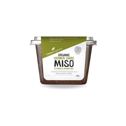 [25332391] Ceres Organics Miso Brown Rice White (Genmai Shiro) Tub