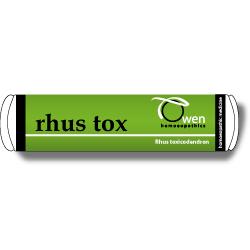 Owen Homeopathics Vials Rhus Tox 6c