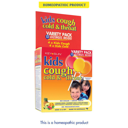 Key Sun Kids Lollipops Cough Multipack