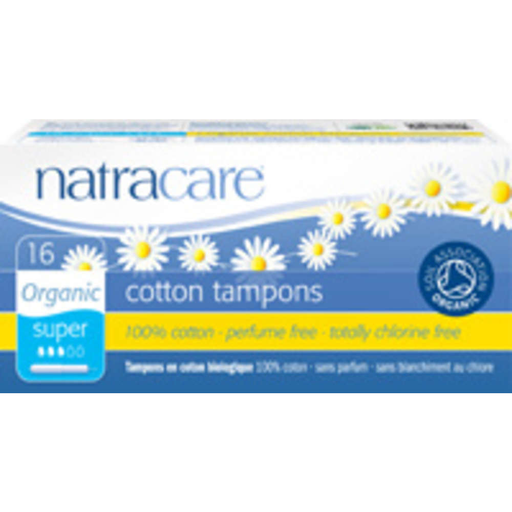 [25100327] Natracare Tampons Super Applicator Organic