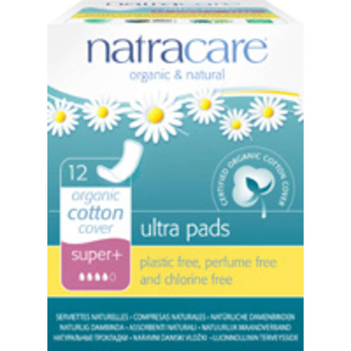 [25100372] Natracare Ultra Pads Super Plus Organic Cotton