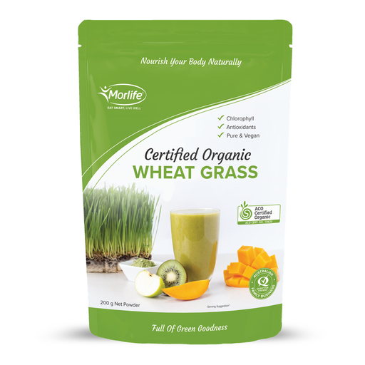 Morlife Wheat Grass Certified Organic