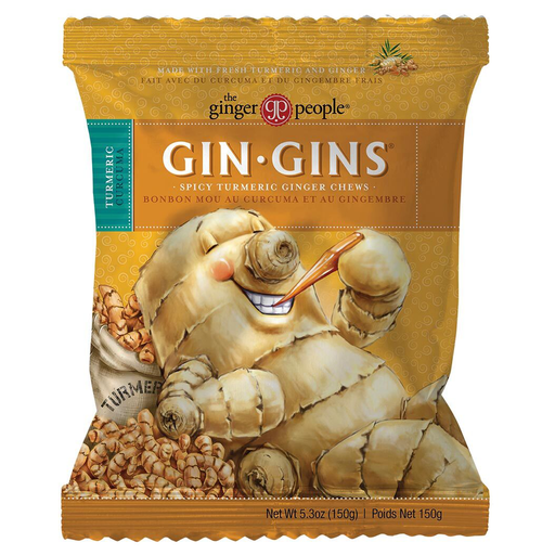 [25346718] The Ginger People Gin Gins Ginger Candy Chewy Spicy Turmeric