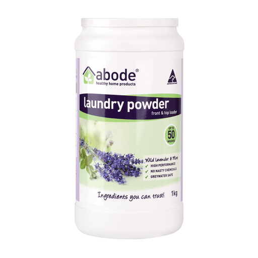[25260229] Abode Laundry Powder (Front &amp; Top Loader) Wild Lavender &amp; Mint