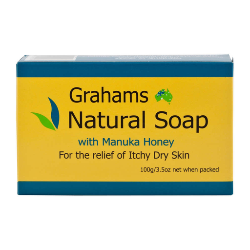 [25092752] Grahams Natural Cleansing Bar For Body &amp; Hair with Manuka Honey