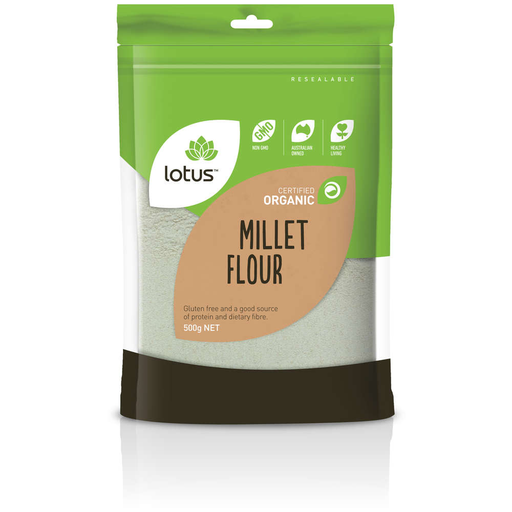 [25097573] Lotus Foods Millet Flour Organic