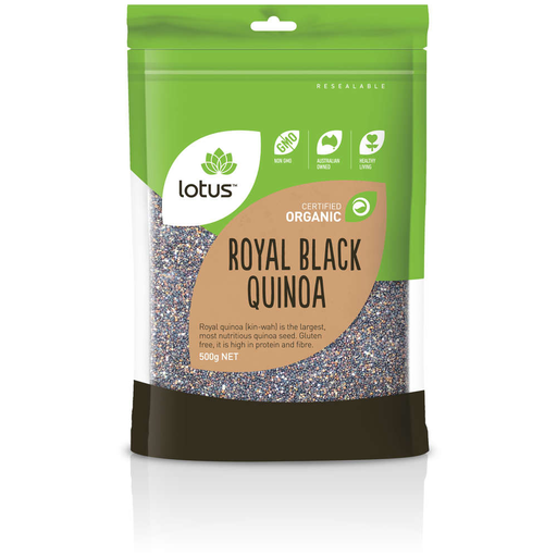 [25098099] Lotus Foods Quinoa Grain Black Organic
